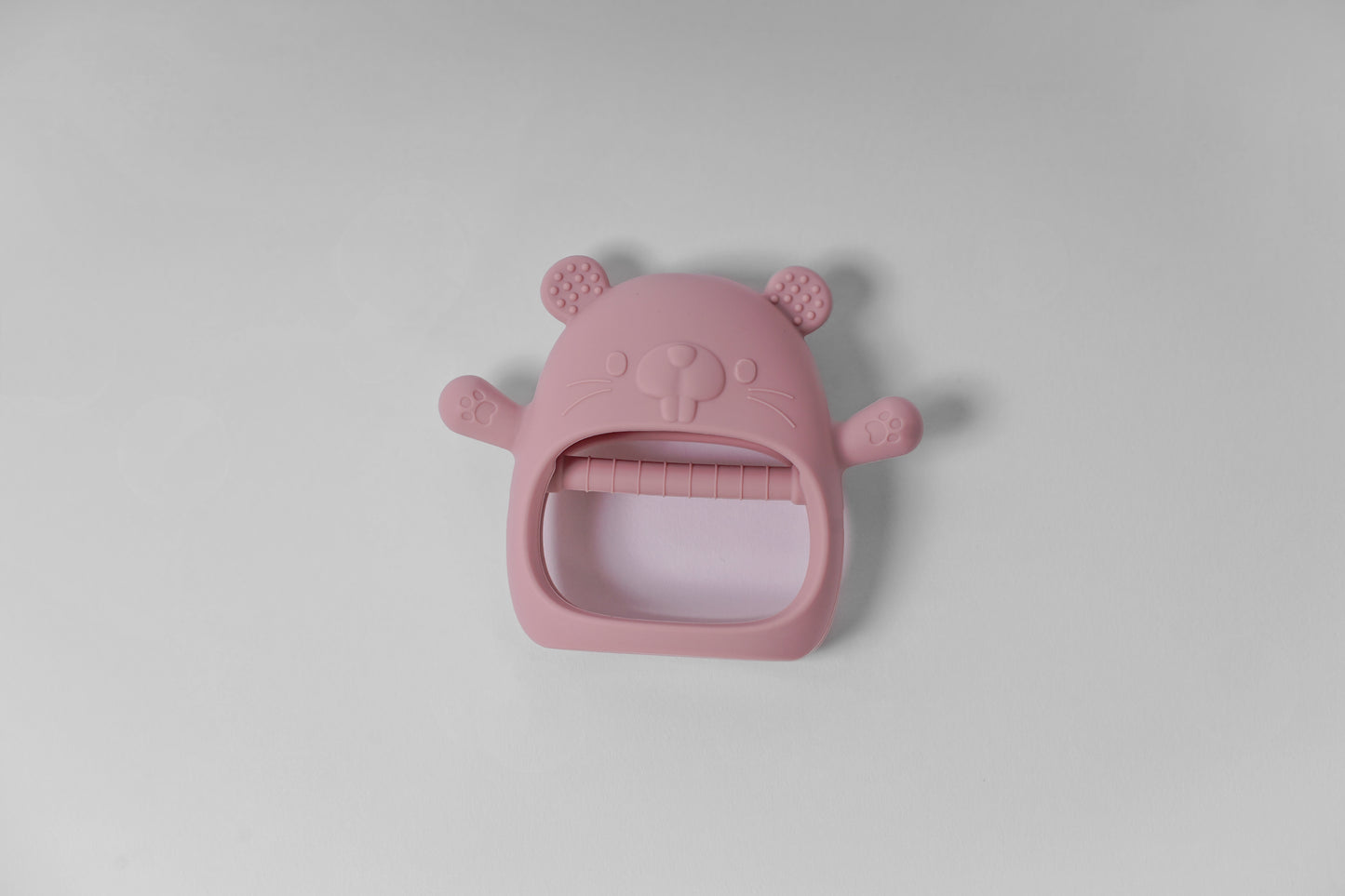 Mitaine de dentition en silicone