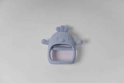 Mitaine de dentition en silicone